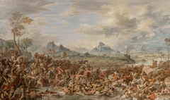 Victory of the Crotonians over the Sybarites by Louis Jean Desprez
