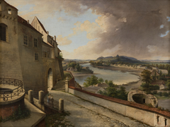 "View from Wawel" by Jan Nepomucen Głowacki by Aleksander Płonczyński