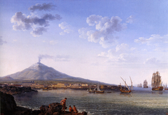 View of Catania and Etna by Jacob Philipp Hackert
