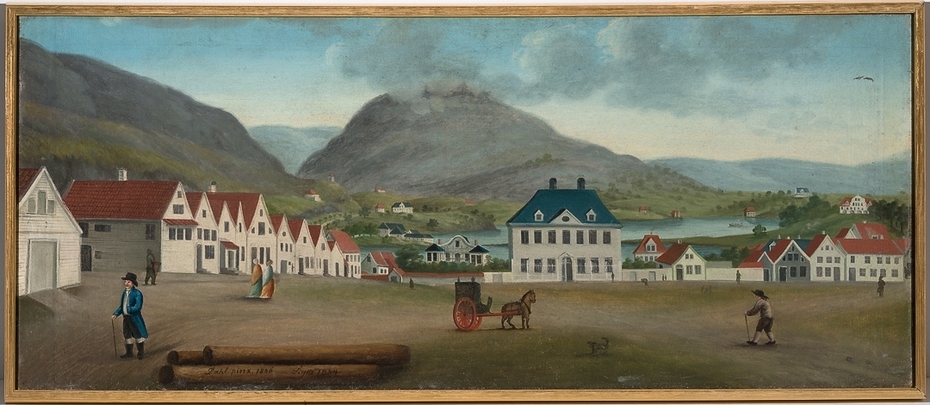 View of Engen in Bergen