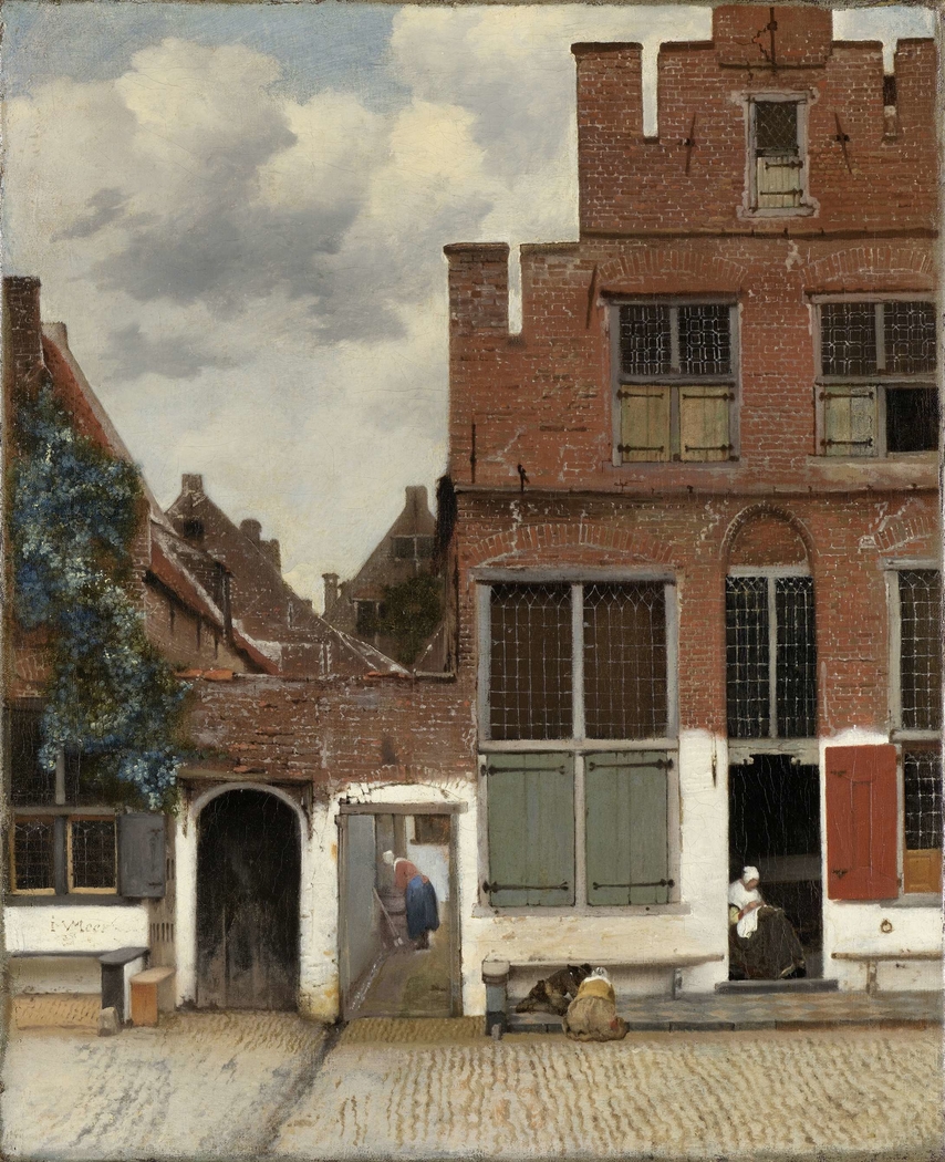 View of Houses in Delft, Known as ‘The Little Street’