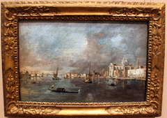View of the Giudecca with the Zattere by Francesco Guardi