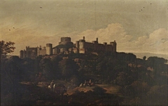 View of Windsor Castle, from the South by Johannes Vorstermans