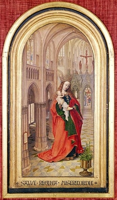 Virgin and Child in a Church