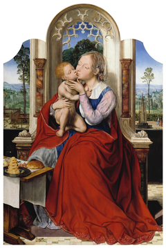 Virgin and child by Quinten Metsys