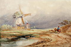 Windmill by John Sell Cotman