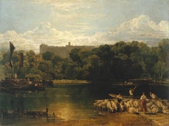 Windsor Castle from the Thames by J. M. W. Turner