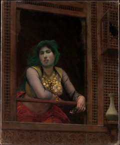 Woman at a Balcony