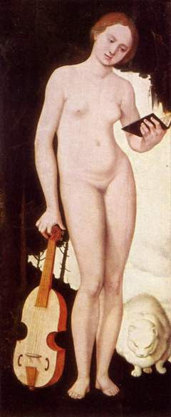 Woman with Cat by Hans Baldung Grien