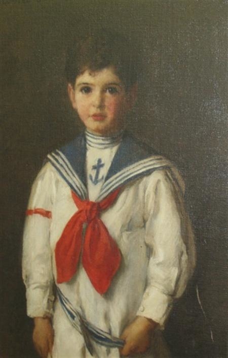 Young Boy in a Sailor's Costume