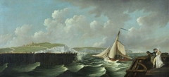 A packet arriving at Dover by Francis Swaine