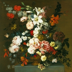 A Vase of Flowers by Mary Moser