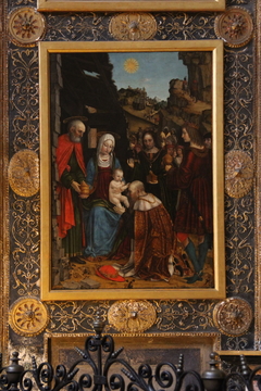 Adoration of the Magi by Ambrogio Bergognone