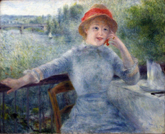 Alphonsine Fournaise by Auguste Renoir