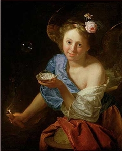 An allegory of Fortune by Godfried Schalcken