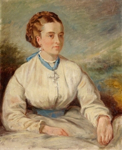 An Unknown Young Woman by Anonymous
