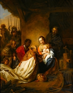 Anbetung der Könige by Jan de Bray