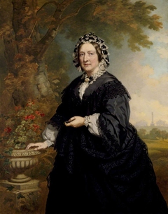 Anne Elizabeth Periam Hood, Mrs George Fownes Luttrell (1829 - 1917) by John Lucas