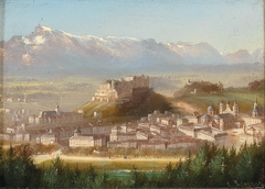Ansicht von Salzburg by Hubert Sattler