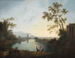 Apollo and the Seasons (Classical Landscape) by Richard Wilson
