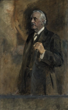 Arthur James Balfour, 1st Earl of Balfour, 1848 - 1930. Statesman. (Study for portrait in Statesman of the Great War, National Portrait Gallery, London)