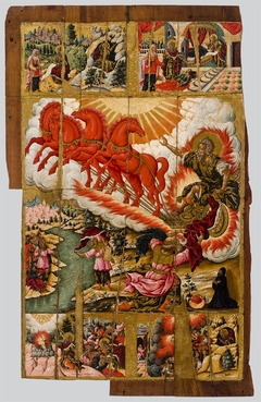 Ascension of the Prophet Elijah (Poulakis) by Theodore Poulakis