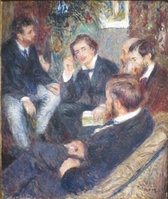 At Renoir's Home, rue St. Georges by Auguste Renoir