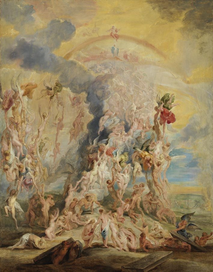 Auferstehung der Seligen mit Peter Paul Rubens (?)