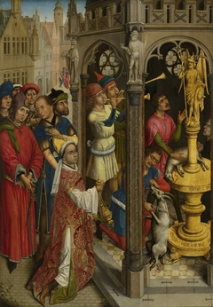 Augustine Sacrificing to an Idol of the Manichaeans (?) by Unknown Artist