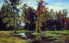 Birch forest by Ivan Shishkin