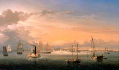 Boston Harbor by Fitz Henry Lane