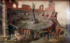 Bullfighting in the Colosseum ruins
