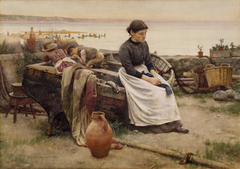 But O For the Touch of a Vanished Hand by Walter Langley