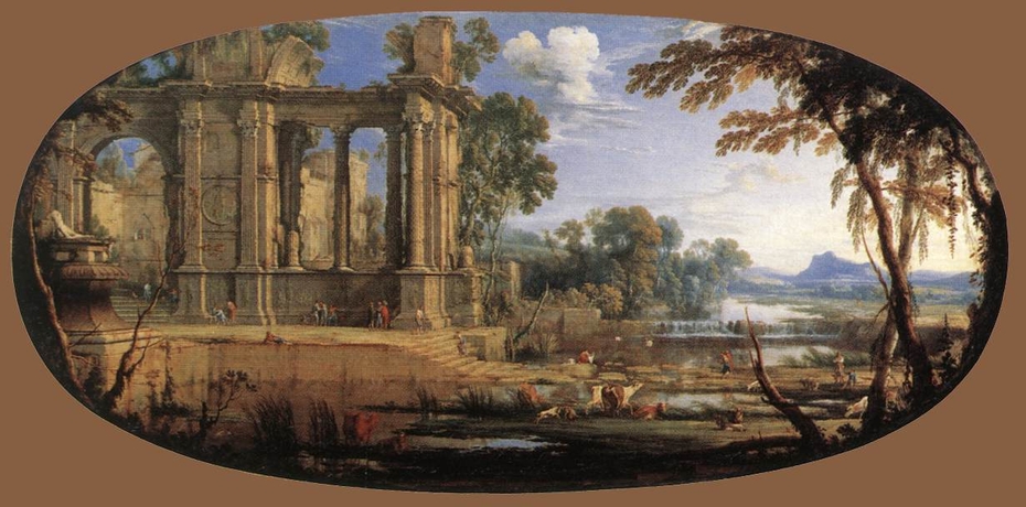 Capriccio with Ancient Ruins