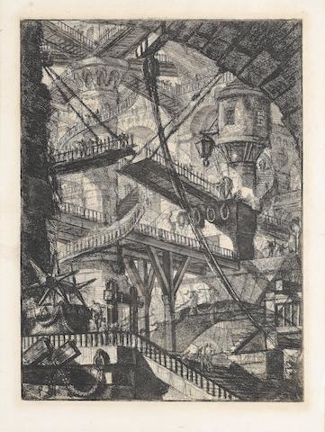 "Carceri d'invenzione" The drawbridge, First Paris edition