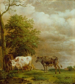Cattle in Stormy Weather by Paulus Potter