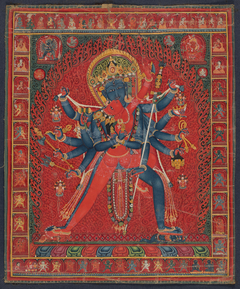 Chakrasamvara and consort Vajravarahi