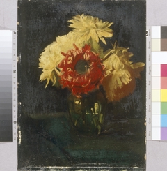 Chrysanthemums by Edgar Herbert Thomas
