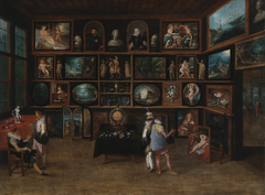 Connoisseurs at a Gallery by Hieronymous Francken II