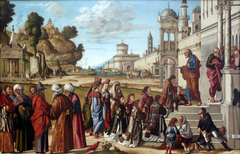 Consecration of St. Stephen as deacon