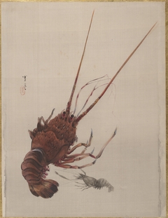 Crayfish by Watanabe Shōtei