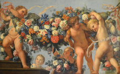 Cupids and Garlands of Flowers