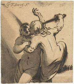 De ontvoering van Lucretia by Gerard ter Borch I