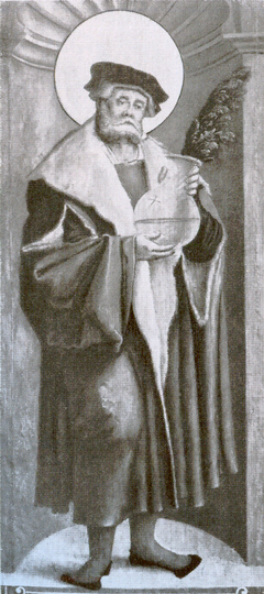 Der Heilige Kosmas by Master of Meßkirch