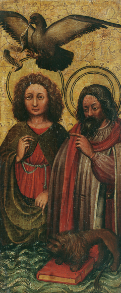 Die Evangelisten Johannes und Markus by Anonymous