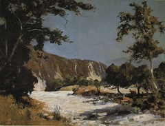 Dry Arroyo, California by D. Howard Hitchcock