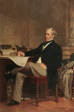 Edward Gordon Douglas-Pennant, 1st Baron Penrhyn of Llandegai (1800-86) by Henry Tanworth Wells