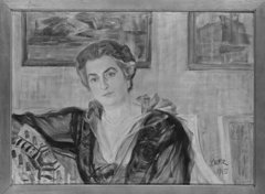 Ellen Josephson, 1871-1965, gift med affärsman John Josephson by JAG Acke