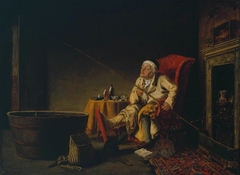 Enthusiast (‘The Gouty Angler’) by Theodore Lane