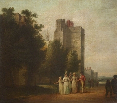 Entrance to the Middle Ward, Windsor Castle by Anonymous